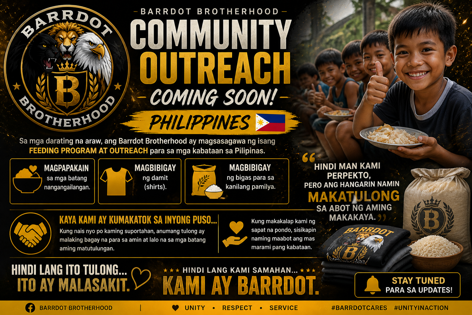 🛡️ **BARRDOT COMMUNITY OUTREACH – COMING SOON 🇵🇭** 🛡️